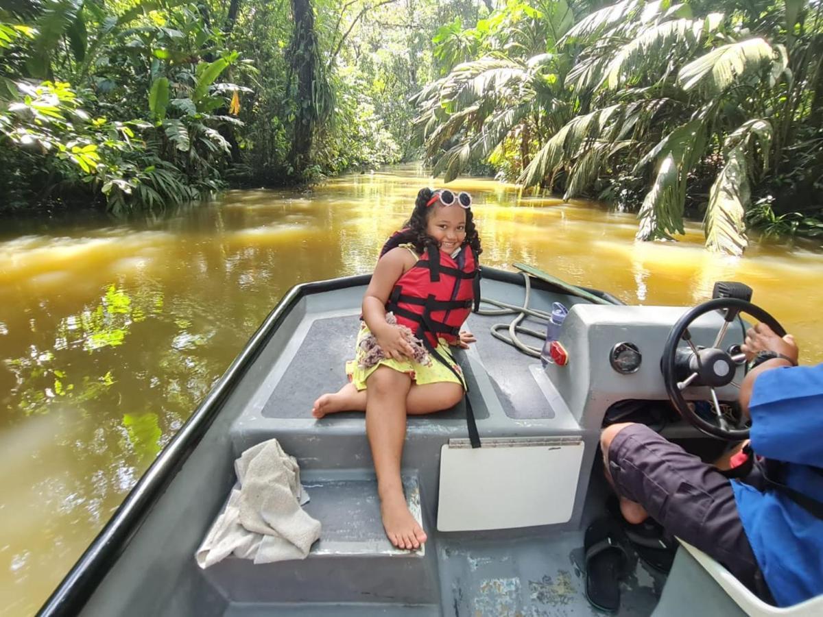 Cabinas El Muellecito Hotel Tortuguero Eksteriør billede